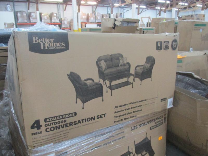 Better Homes And Gardens Azalea Ridge 4 Piece Outdoor Conversation