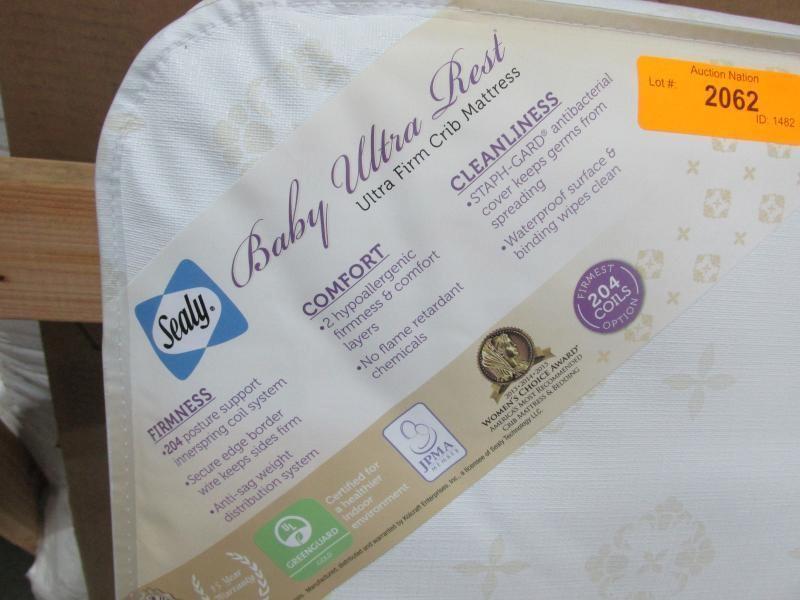 Sealy Baby Ultra Rest Ultra Firm Crib Mattress Model 0879184 R3