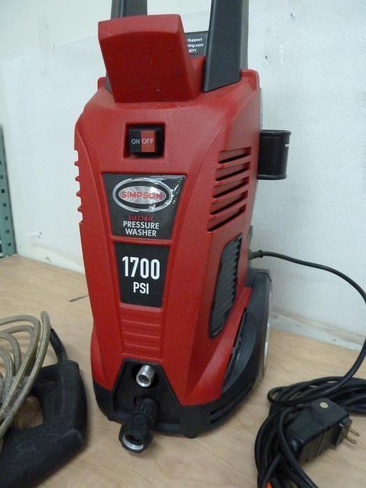 SIMPSON 1700psi Electric Pressure 