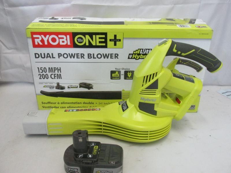 RYOBI 18v Dual Power Hard Surface 