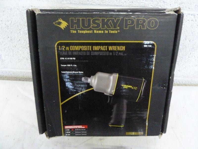 Husky Pro 650 Half Inch Impact Gun HUSKY PRO 1/2
