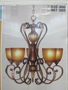 Hampton bay chateau store deville chandelier