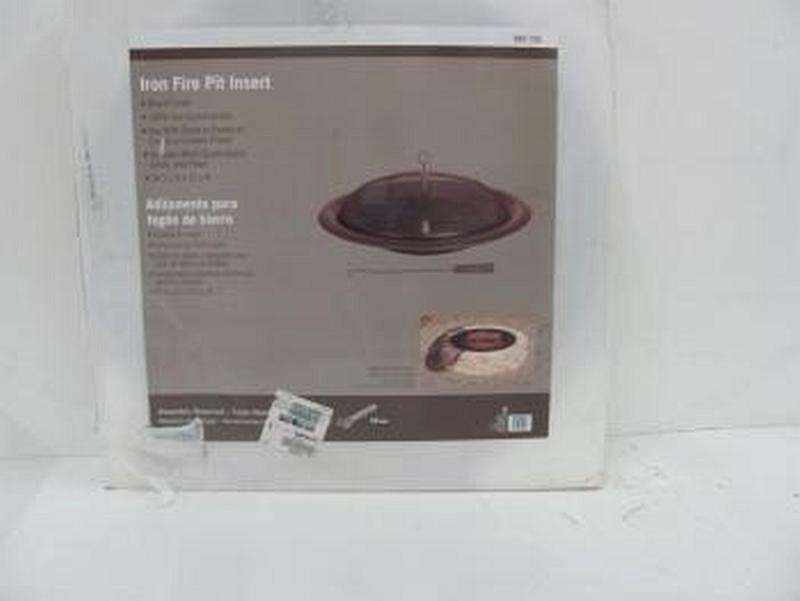 Black Finish Iron Firepit Insert Model 983 726 Auction Auction