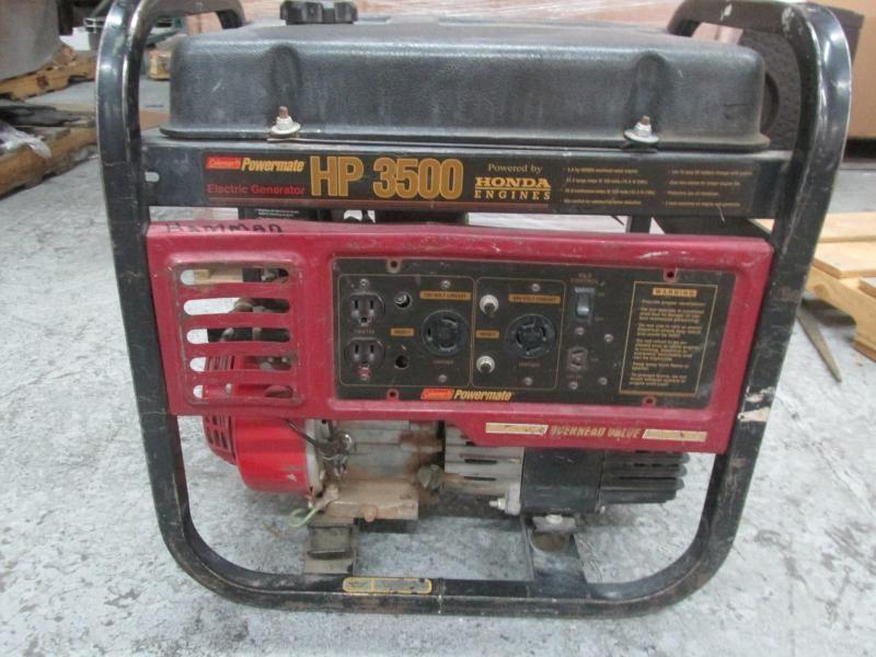 Honda Coleman Powermate Hp 3500 Manual