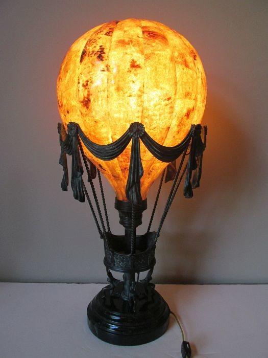 Tijesp Hot Air Balloon Lamp Vintage