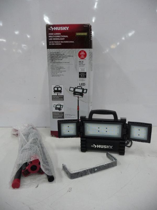 husky 2500 lumen work light