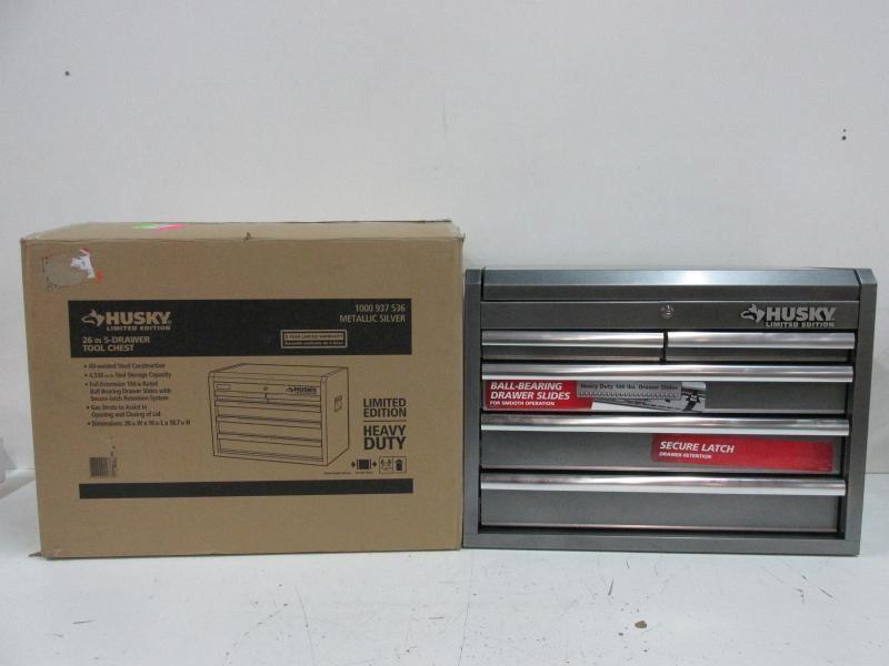 Husky 26 5 Drawer Tool Chest Model 1000 937 536 Cosmetic Damage