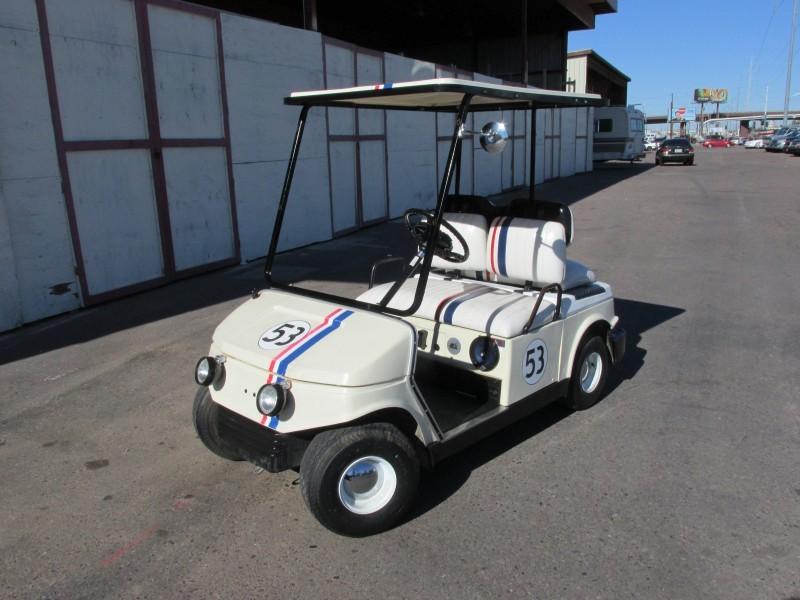 1994 hyundai custom herbie electric golf cart with charger auction auction nation 1994 hyundai custom herbie electric golf cart with charger