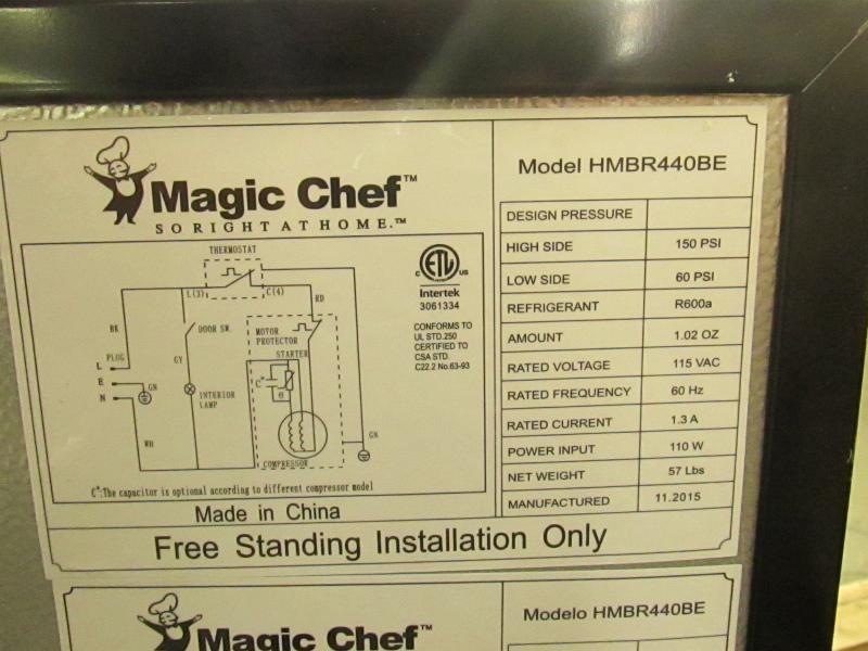 hmbr440be magic chef