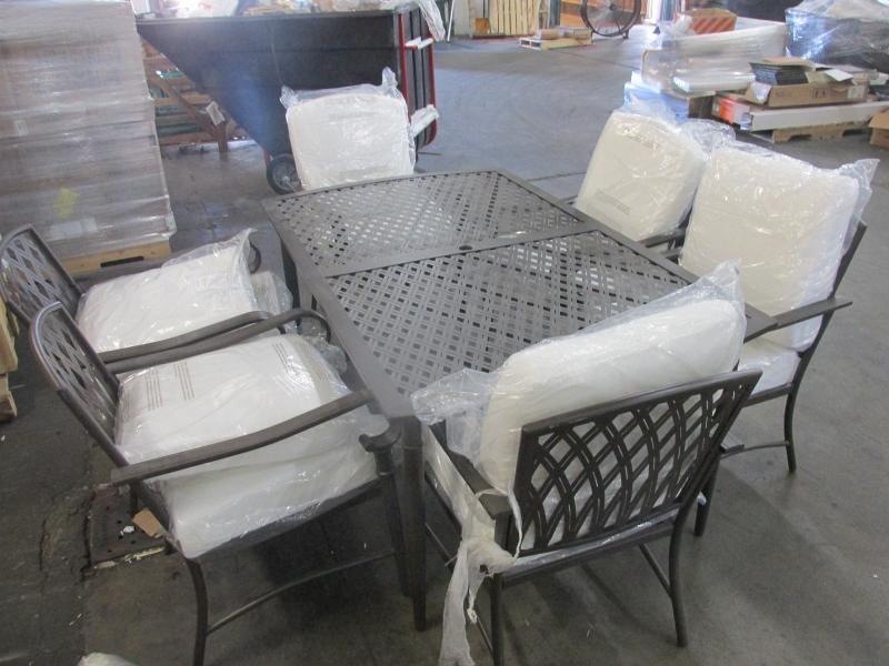 Oak cliff 7 piece dining clearance set