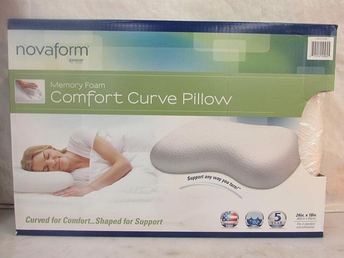 novaform comfort curve pillow