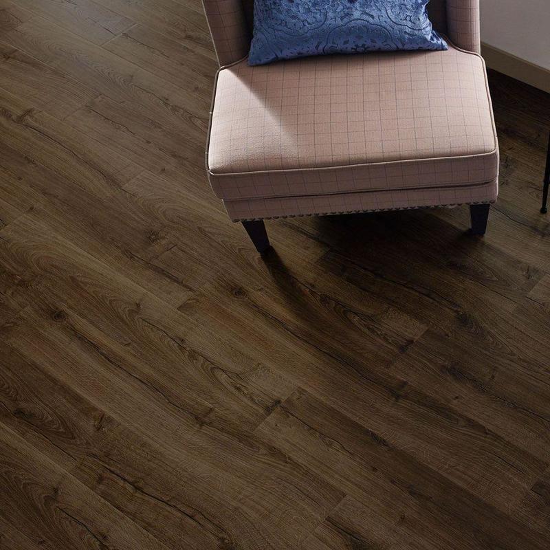 pergo vintage tobacco oak Pallet Lot of (14 Cases, 112 Total Pieces) of PERGO Outlast+ Vintage  Tobacco Oak 10 mm Thick x 7-1/2 in. Wide x 47-1/4 in. Length Laminate  Flooring, Model No. LF000849, (19.63 sq