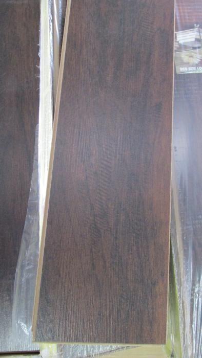 Pallet Of 16 Cases Of Trafficmaster Dark Brown Hickory 7mm X 8 1
