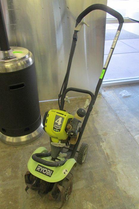 Ryobi 4 Cycle GC430 Drag Tiller Auction 
