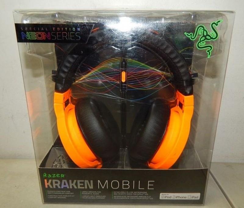 slijm Prehistorisch Gaan Razer Kraken Mobile Neon Series Headphones, Orange (Corded) Auction |  Auction Nation