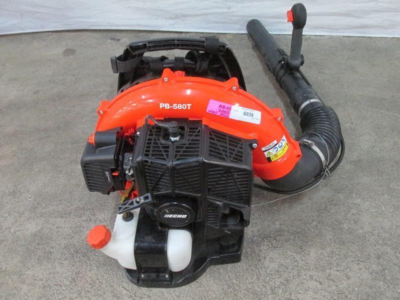 Echo Pb 580t 215 Mph 510 Cfm 58 2cc Gas Backpack Blower With Tube Throttle Wont Start Auction Auction Nation