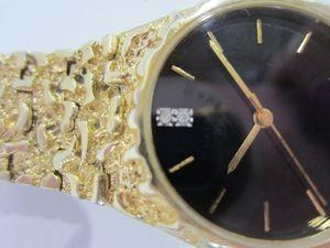 helbros gold nugget watch