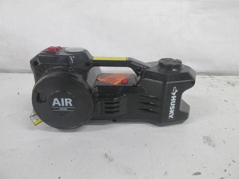 Husky 1 Ton Multi Function 2 In 1 12 Volt Jack Inflator Industrial