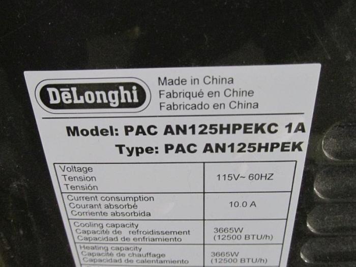 DeLonghi Pinguino PAC AN125HPEKC 1A 