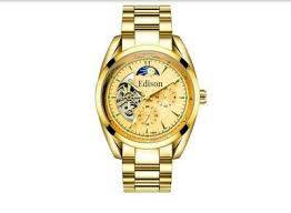 edison skeleton watch