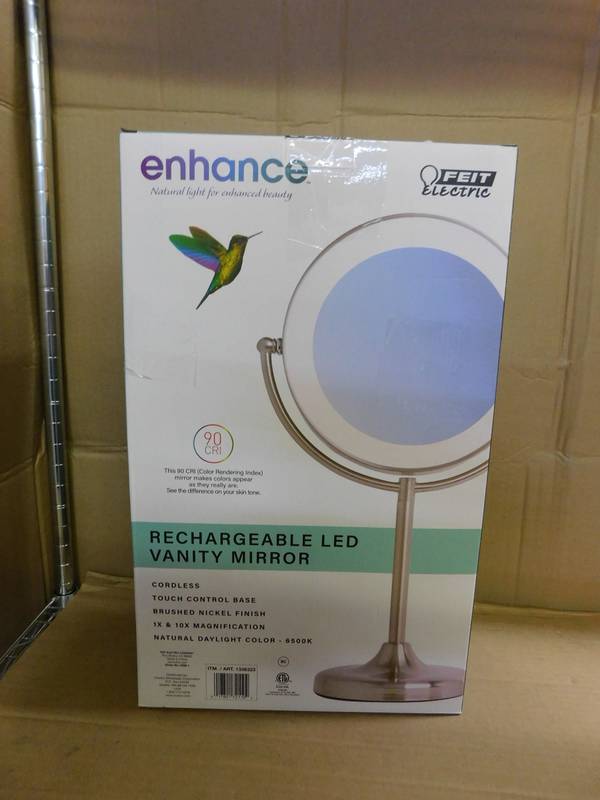 feit electric led lighted mirror not working