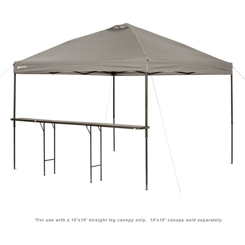 10ft folding bar height canopy table