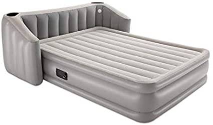 air bed with headboard