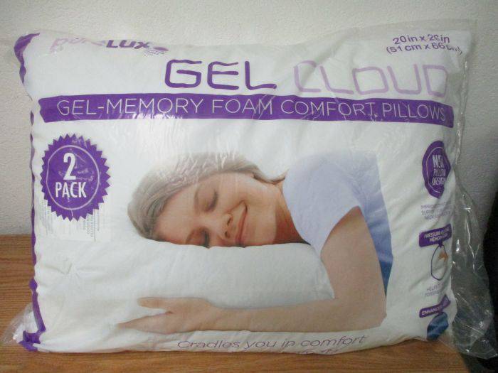 purelux gel cloud pillow review