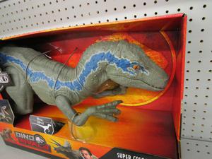 Jurassic World Super Colossal Colossal Velociraptor Blue Action Figure New Auction Auction Nation