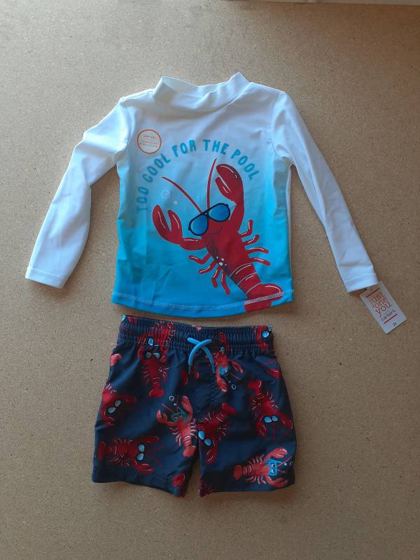  Carter's Just One You Baby Boys Cool by The Pool 2pc