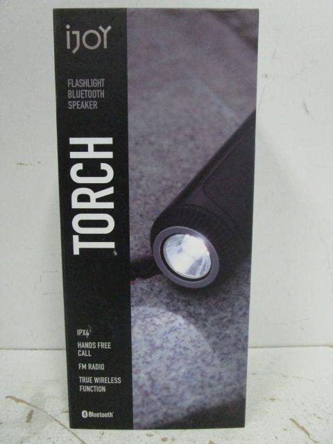 ijoy torch flashlight bluetooth speaker