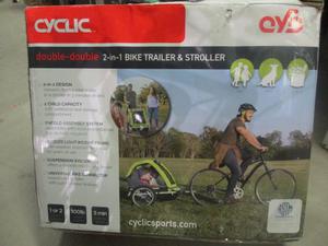 cyclic bike trailer