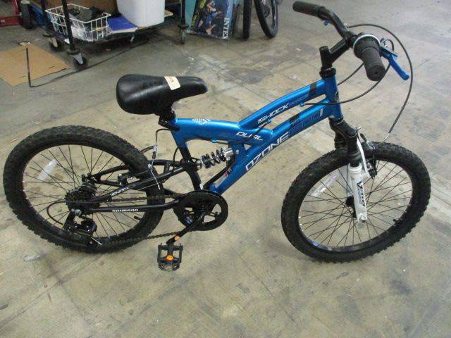 ozone dual shock mountain bike