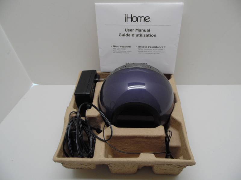 Ihome Dual Alarm Clock W Usb Charging Led Color Changing Bluetooth Auction Auction Nation