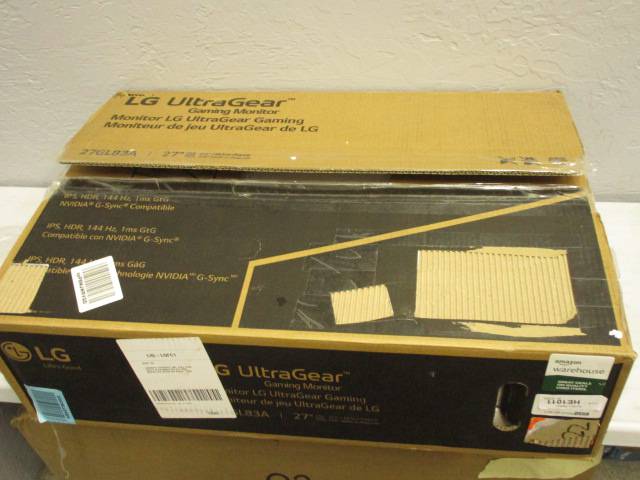 Lg 27gla B 27 Inch Ultragear Qhd Ips 1ms Nvidia G Sync Compatible Gaming Monitor Black Msrp 379 99 Auction Auction Nation