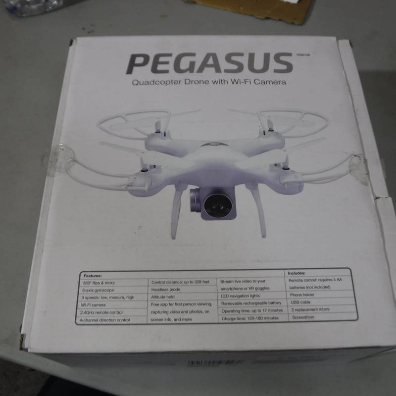 pegasus quadcopter drone with wifi camera