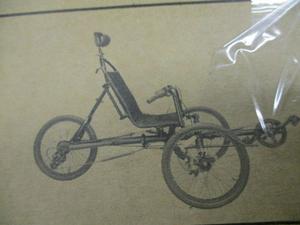 kent 20 inch cavalier recumbent bike