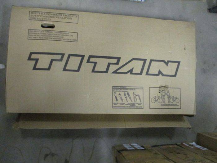 titan pathfinder elite dual suspension mountain bike