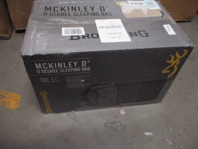 browning camping mckinley 0 degree sleeping bag