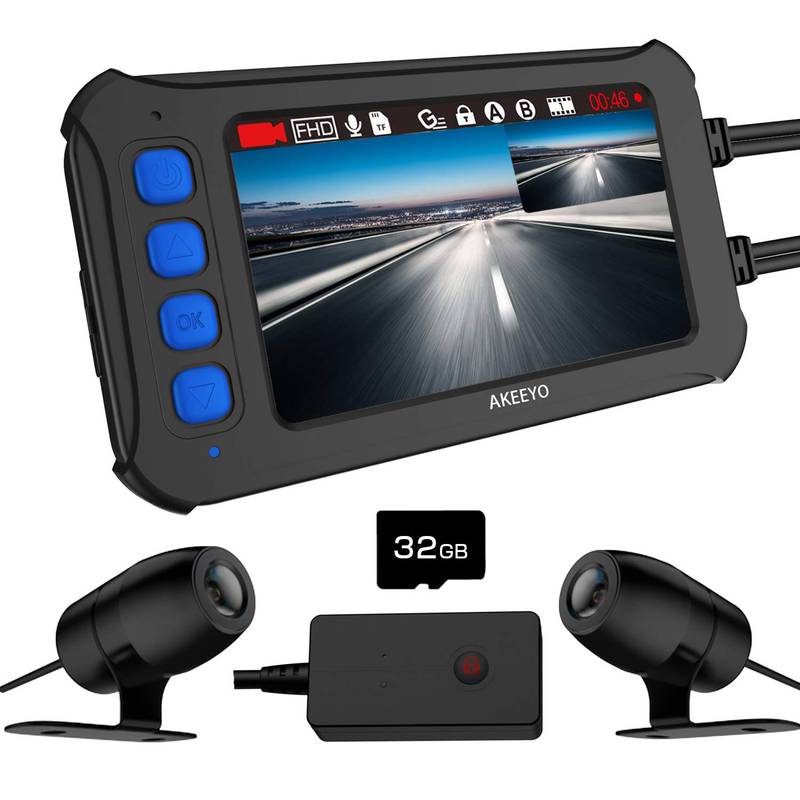 Akeeyo Aky 958 Front And Rear Waterproof Dash Cam On Premise Auction Auction Nation