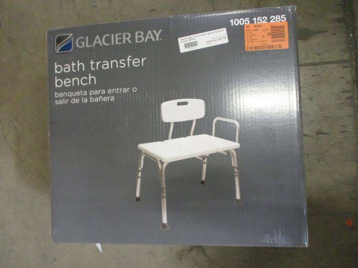 glacier bay tub transfer bench and bath seat