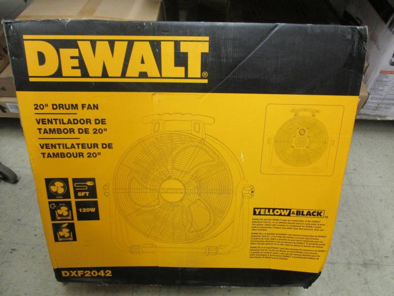 DEWALT DXF 2042 HIHG VELICITY INDUSTRIAL FLOOR DRUM BARN