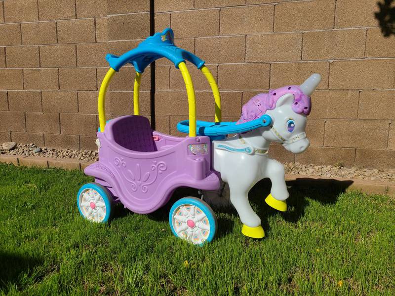 little tikes magical unicorn carriage stores