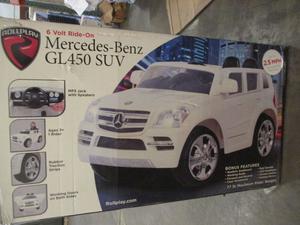 Rollplay 6v Mercedes-benz Gl450 SUV Powered Ride-on White for sale online 
