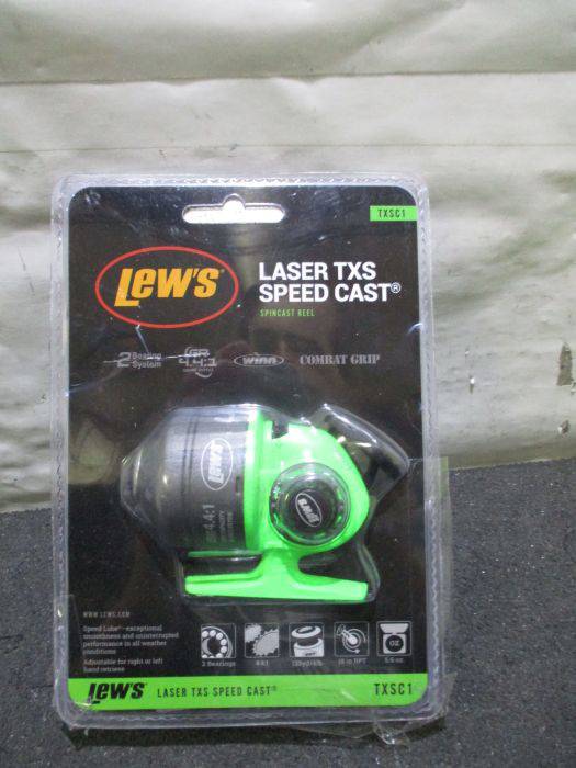 lew's laser txs spincast reel