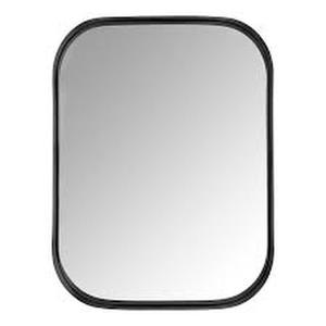 Home Decorators Collection Medium Rectangle Black Modern Mirror with  Deep-Set Frame and Rounded Corners (32 in. H x 24 in. W) (Retail $169.00)  Auction