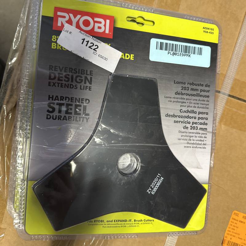 RYOBI Tri-Arc Brush Cutter Blade and Expand-It Brands