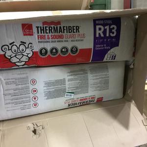 Owens Corning Thermafiber R13 insulation 78.4 sq.ft. cs Auction