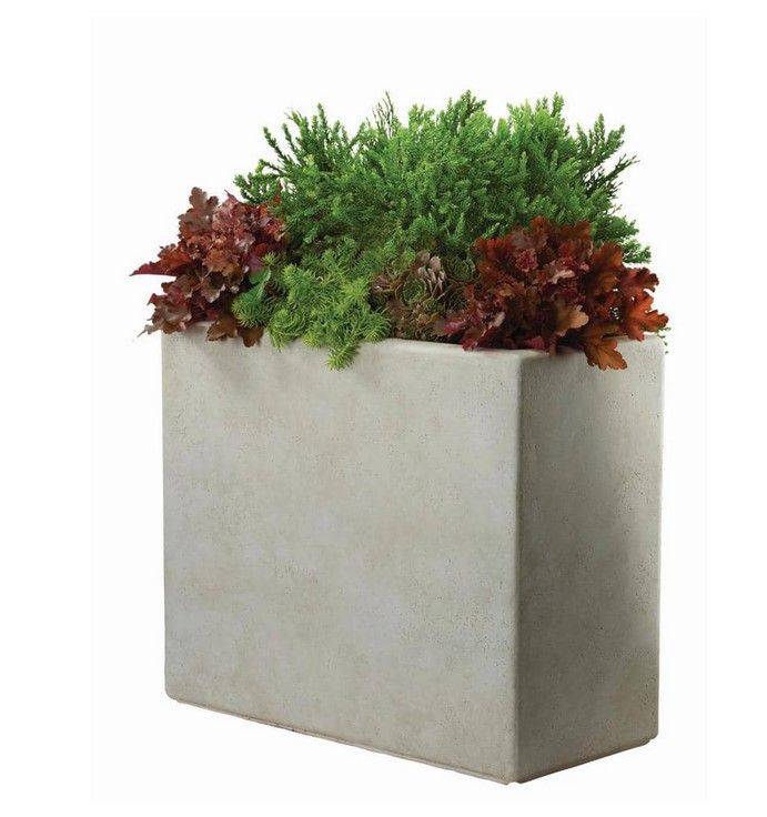 20 in. H x 24 in. x 11 in. Composite White Wash Deck Box in a