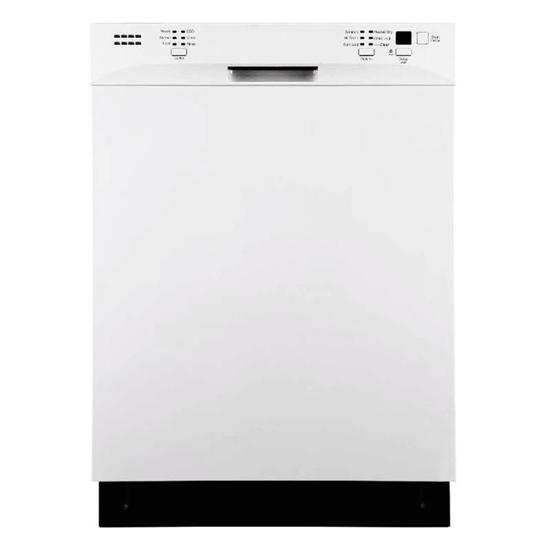 SEASONS 24 in. Front Control Dishwasher in White (SDW2FCMW) ($524 Retail)  (Cosmetic Damage - See Pictures - Preview Recommended) (Complete, Some  Parts May Not be Pictured) Auction